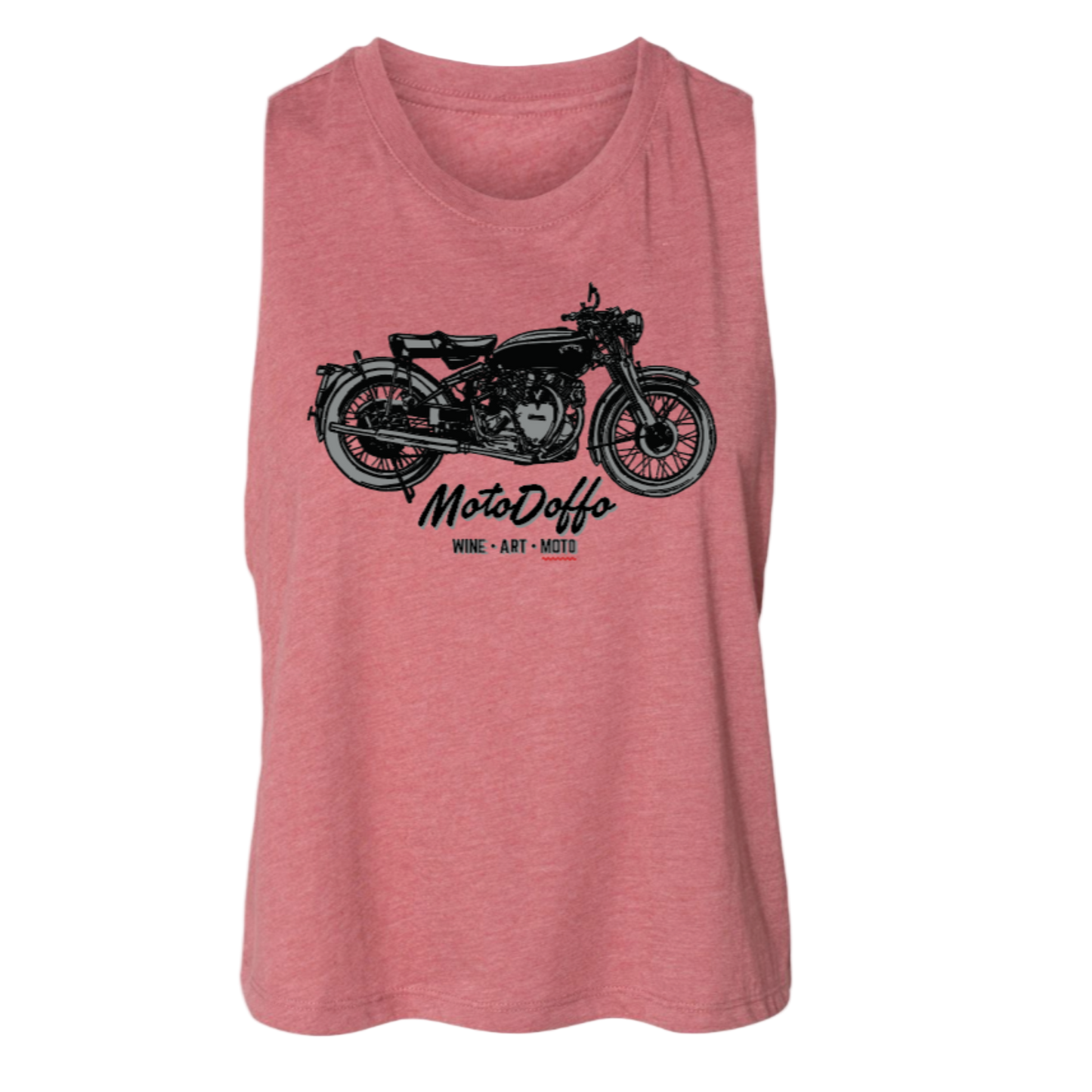 Moto Crop Tank