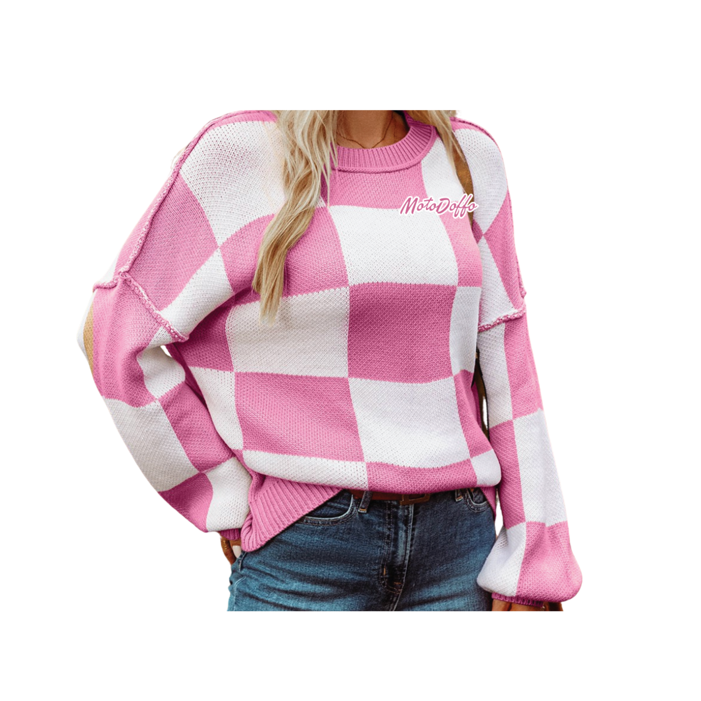 Check Sweater