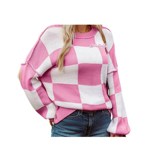 Check Sweater