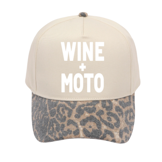 WINE & MOTO PUFF HAT